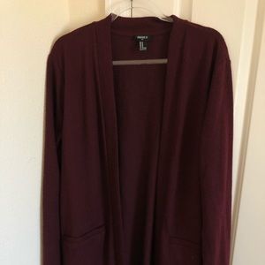 Men’s Forever 21 Longline Cardigan